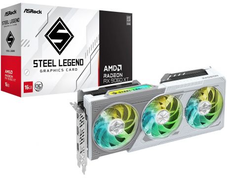 ASRock Radeon RX 9060 XT 16GB Steel Legend OC на супер цени