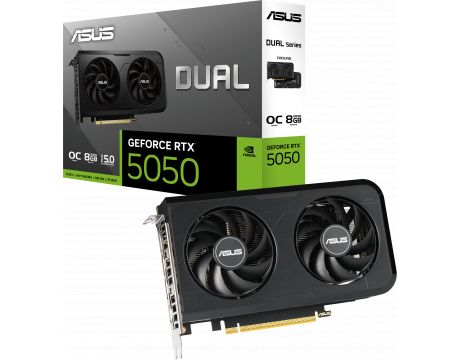ASUS GeForce RTX 5050 8GB DUAL OC DLSS 4 на супер цени