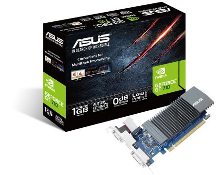 ASUS GeForce GT 710 1GB Low Profile на супер цени