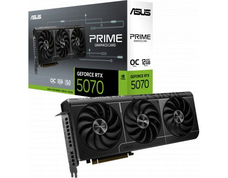 ASUS GeForce RTX 5070 12GB PRIME OC DLSS 4 на супер цени