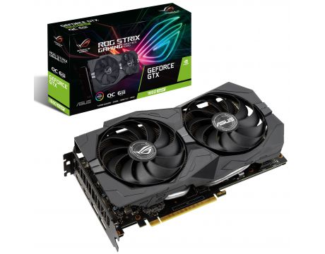 ASUS GeForce GTX 1660 Super 6GB ROG Strix Gaming OC на супер цени