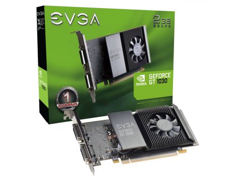 EVGA GeForce GT 1030 2GB SC на супер цени