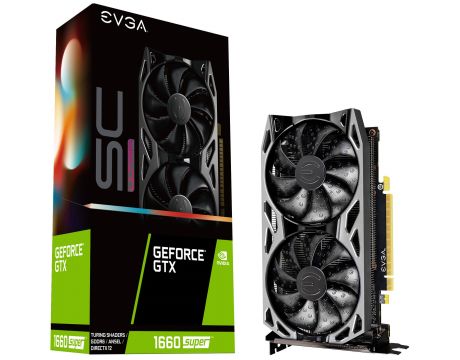 EVGA GeForce GTX 1660 Super 6GB SC Ultra Gaming на супер цени