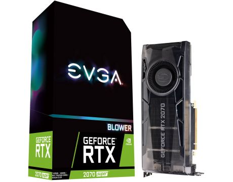 EVGA GeForce RTX 2070 Super 8GB Blower Gaming на супер цени
