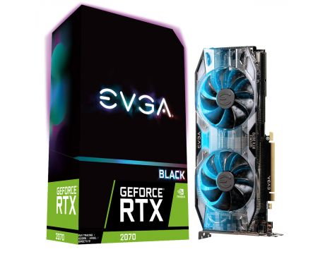 EVGA GeForce RTX 2070 8GB XC BLACK EDITION GAMING на супер цени