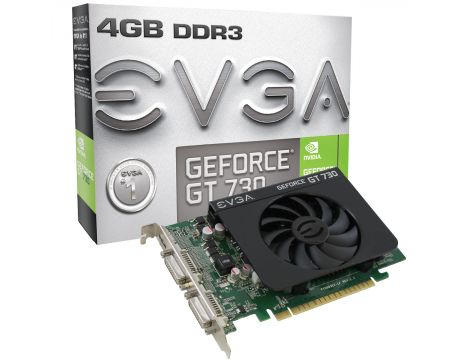 EVGA GeForce GT 730 4GB на супер цени