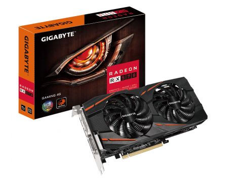 GIGABYTE Radeon RX 570 4GB Gaming Windforce на супер цени