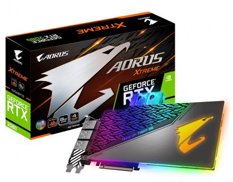 GIGABYTE GeForce RTX 2080 8GB Aorus Xtreme Waterforce WB на супер цени