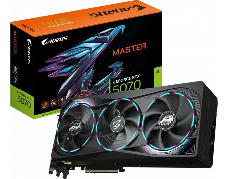 GIGABYTE GeForce RTX 5070 12GB AORUS MASTER DLSS 4 на супер цени