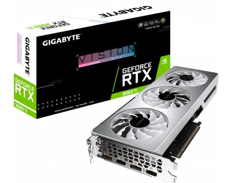 GIGABYTE GeForce RTX 3060 Ti 8GB Vision OC LHR на супер цени