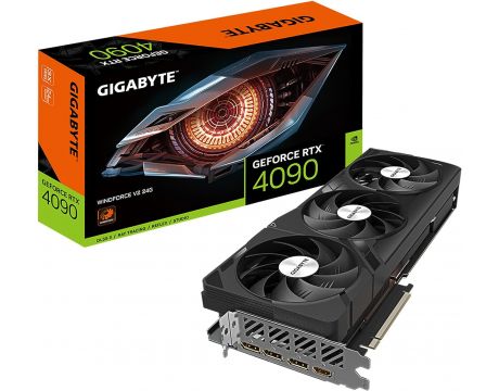 GIGABYTE GeForce RTX 4090 24GB WINDFORCE V2 DLSS 3 на супер цени