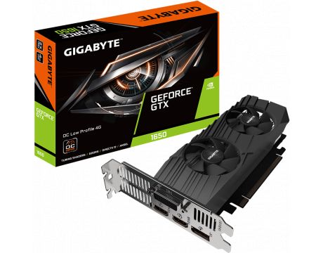 GIGABYTE GeForce GTX 1650 4GB D6 OC Low Profile на супер цени