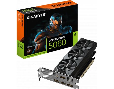 GIGABYTE GeForce RTX 5060 8GB OC Low Profile DLSS 4 на супер цени
