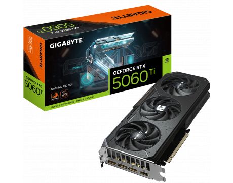GIGABYTE GeForce RTX 5060 Ti 8GB GAMING OC DLSS 4 на супер цени