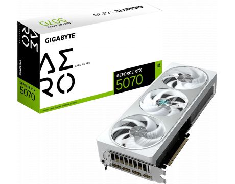 GIGABYTE GeForce RTX 5070 12GB AERO OC DLSS 4 на супер цени