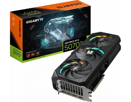 GIGABYTE GeForce RTX 5070 Ti 16GB GAMING OC DLSS 4 на супер цени
