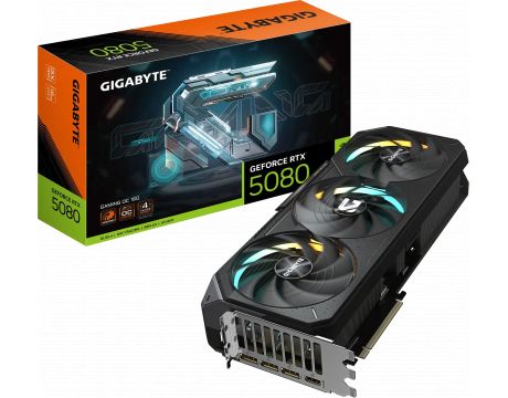 GIGABYTE GeForce RTX 5080 16GB GAMING OC DLSS 4 на супер цени