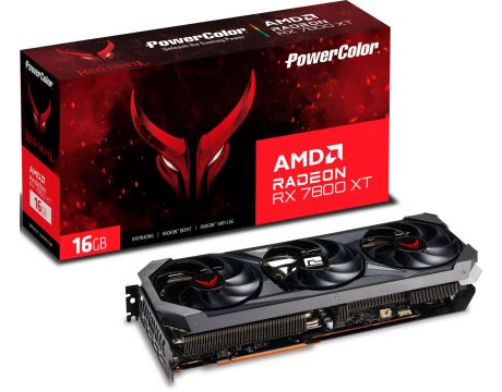 PowerColor Radeon RX 7800 XT 16GB Red Devil OC на супер цени