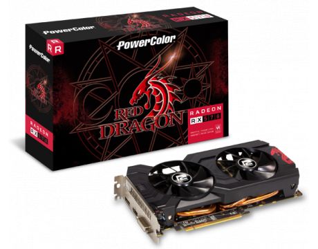 PowerColor Radeon RX 570 8GB Red Dragon на супер цени