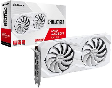 ASRock Radeon RX 6600 8GB Challenger White на супер цени