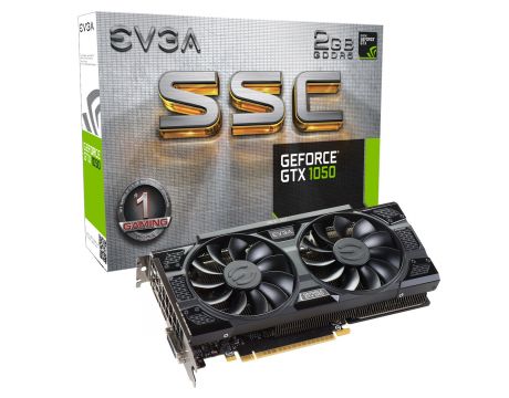 EVGA GeForce GTX 1050 2GB SSC GAMING ACX 3.0 на супер цени