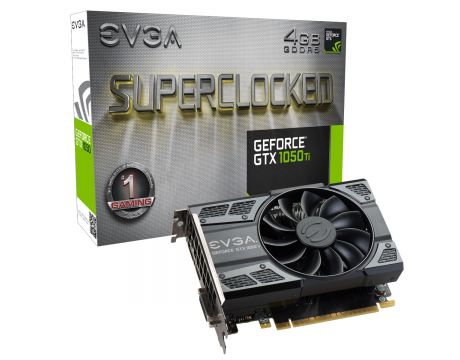 EVGA GeForce GTX 1050 Ti 4GB SC GAMING на супер цени