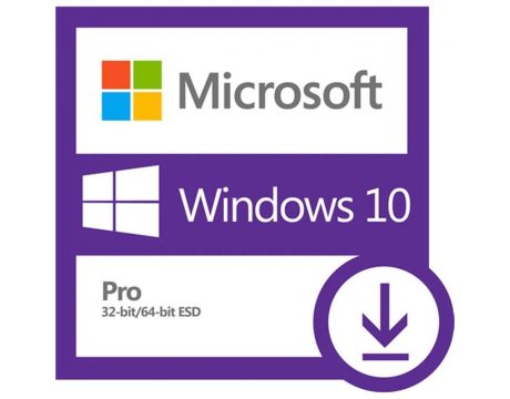Windows 10 Pro + Windows 11 Pro Upgrade 32-bit/64-bit ESD - с електронен ключ на супер цени