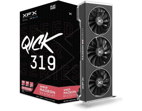 XFX Radeon RX 6750 XT 12GB Speedster QICK 319 Gaming на супер цени