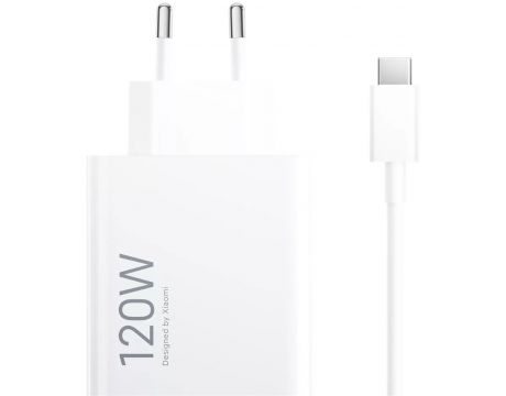 Xiaomi HyperCharge Combo 120W, бял на супер цени
