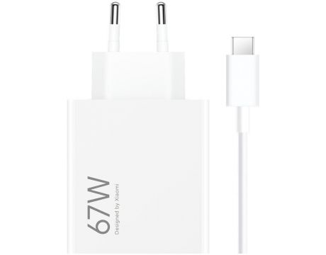 Xiaomi HyperCharge Combo 67W, бял на супер цени