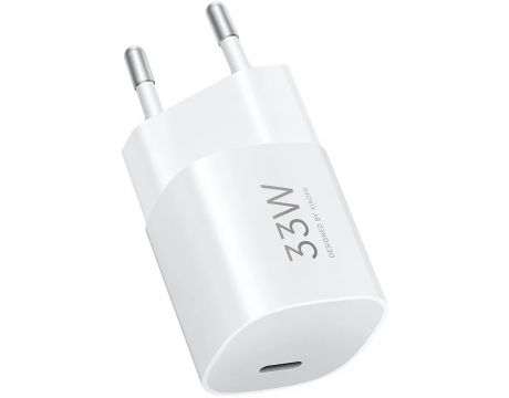 Xiaomi Nano Power Adapter 33W, бял на супер цени