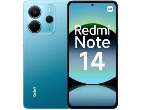 Xiaomi Redmi Note 14 4G, 6GB, 128GB, Ocean Blue на супер цени