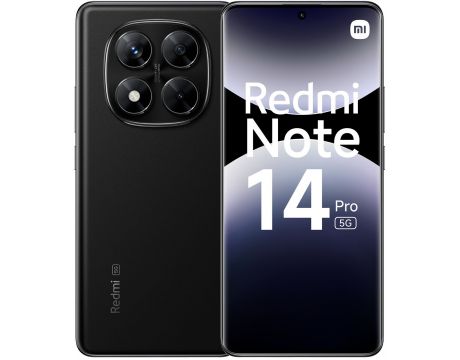 Xiaomi Redmi Note 14 Pro 5G, 12GB, 512GB, Midnight Black на супер цени