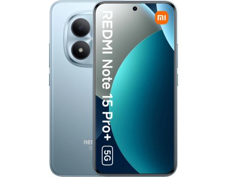 Xiaomi Redmi Note 15 Pro+ 5G, 8GB, 256GB, Glacier Blue на супер цени