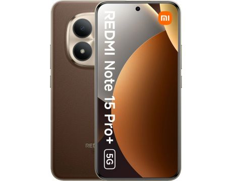 Xiaomi Redmi Note 15 Pro+ 5G, 12GB, 512GB, Mocha Brown на супер цени