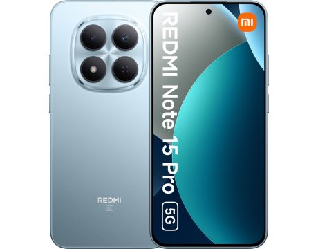 Xiaomi Redmi Note 15 Pro 5G, 8GB, 256GB, Glacier Blue на супер цени