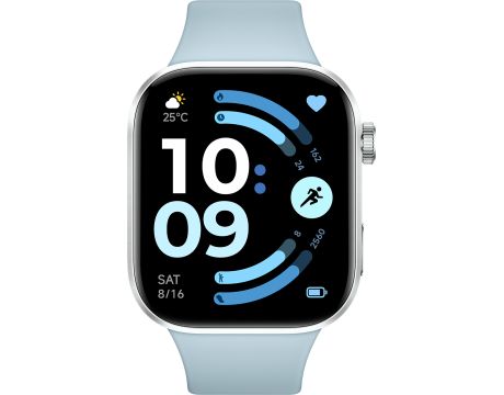 Xiaomi Redmi Watch 6, 46 мм, светлосин/сребрист на супер цени