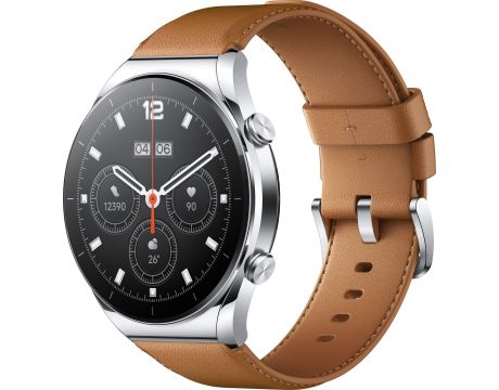 Xiaomi Watch S1, сребрист/кафяв на супер цени