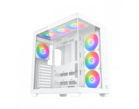 XIGMATEK Aqua V Air Arctic, бял на супер цени