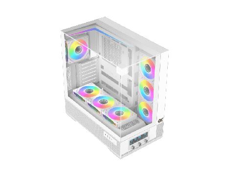 XIGMATEK Vision Arctic, бял на супер цени