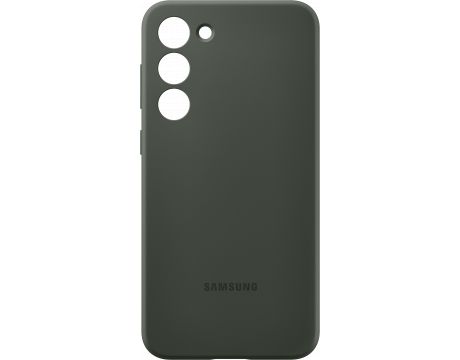 Samsung Silicon за Samsung Galaxy S23+, зелен на супер цени