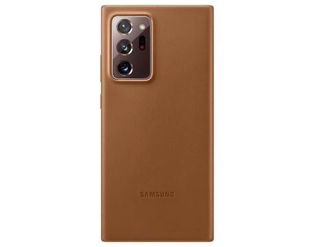 Samsung Leather Cover за Galaxy Note 20 Ultra, brown на супер цени