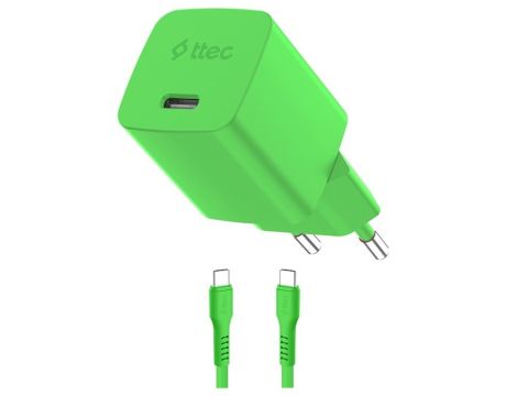 ttec SmartCharger 45W, зелен на супер цени