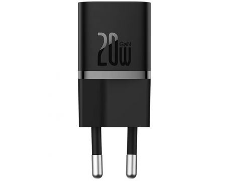 Baseus GaN5 Mini 20W, черен на супер цени