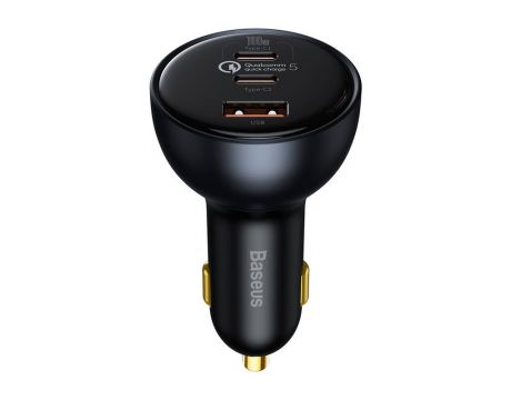 Baseus Qualcomm Quick Charge 160W, черен на супер цени