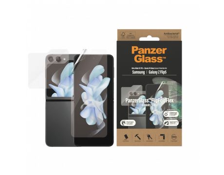 PanzerGlass Antibacterial TPU за Samsung Galaxy Z Flip 5 на супер цени