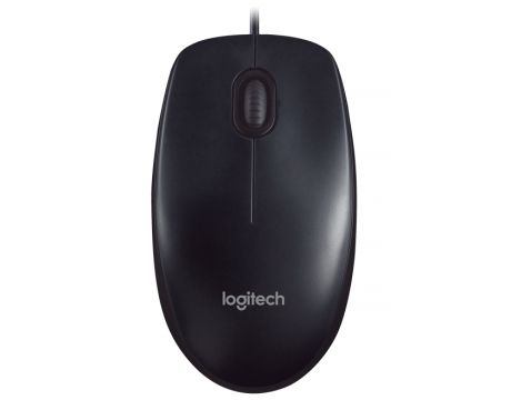Logitech M100, черен - нарушена опаковка на супер цени