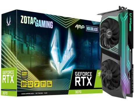 Zotac GeForce RTX 3070 8GB AMP Holo Gaming LHR на супер цени
