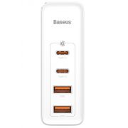 Зарядно устройство  100W Baseus GaN2 Pro, бял на супер цени