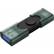 Флаш памет 128GB Kingston DataTraveler Duo USB, черен/зелен на супер цени
